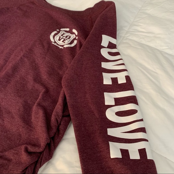 Feathers Maternity Love Sweatshirt S - Picture 2 of 3